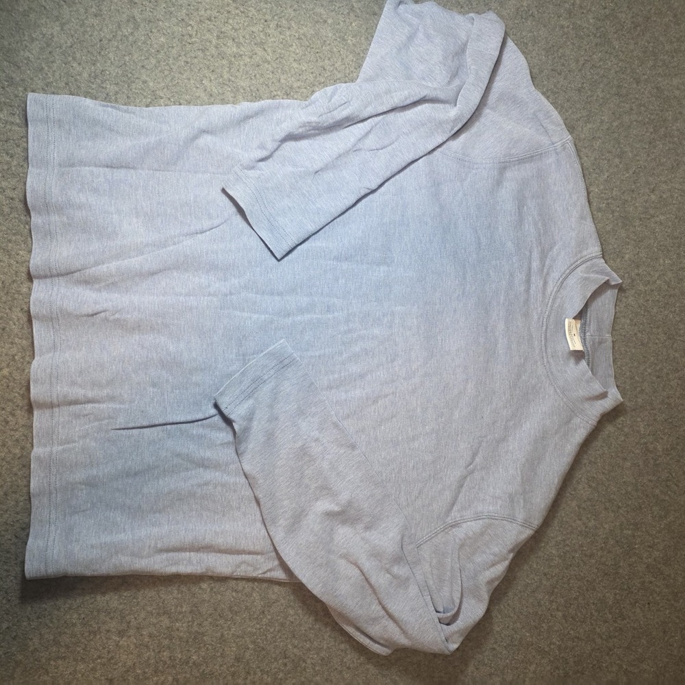 Vintage Blue Westbound Longsleeve Top Medium Usa T1